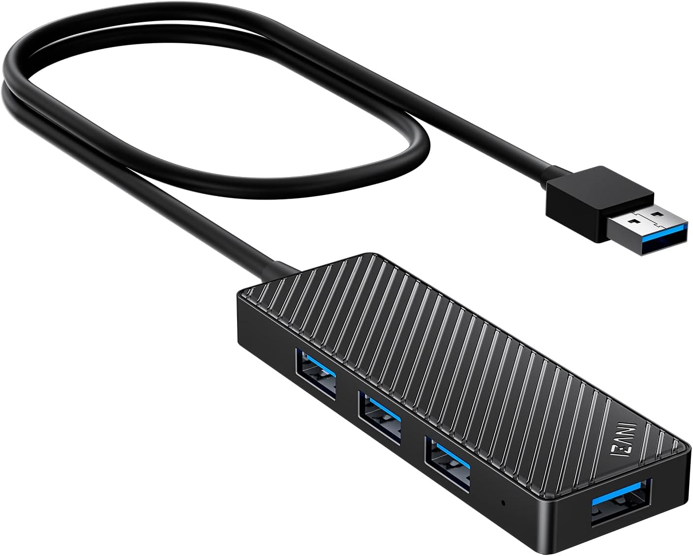 INVZI USB Hub 3.0 4-Port Ultra Slim